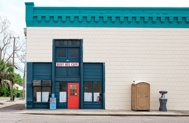 Porta potty delivery and setup in Kensington, NY